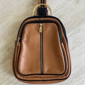 Valentina Leather Crossbody Sling Bag - Classic Travel Carry